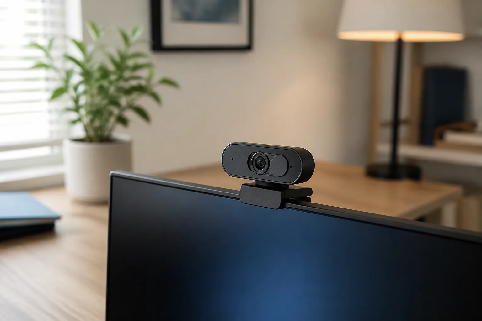 Webcam para reuniões e videochamadas